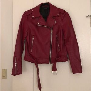 Zara Moro Faux Leather Jacket